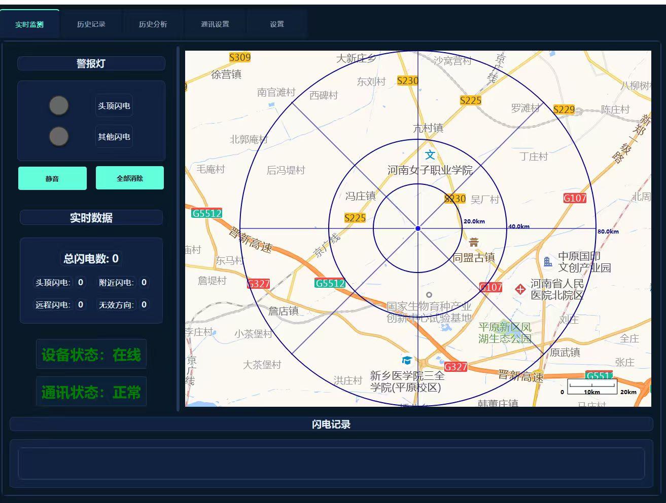 Lightning Positioning Software System——YBY-SD35 2