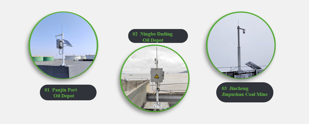 Lightning warning system(15km) 案例